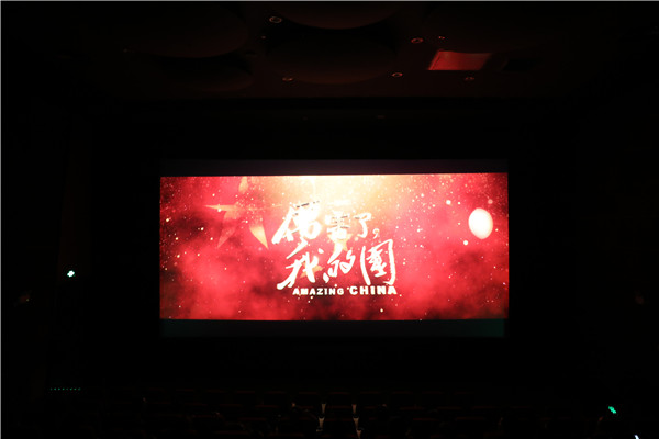 公司党委组织党员员工寓目《厉害了，，，我的国》