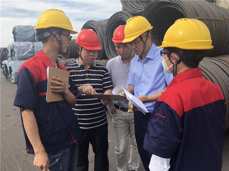 公司副总司理魏勇到腾博汇游戏官网物流开展清静现场检查