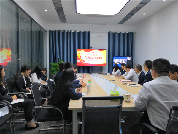 支部书记树标杆，，，党员带动促开展——重庆腾博汇游戏官网联合党支部召开第三季度支部大会