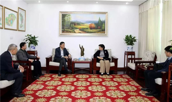 循环经济结构启新篇章——公司董事长袁仁军一行赴江西腾博汇游戏官网调研