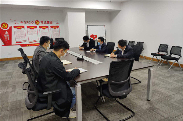 公司副总司理徐愧儒赴腾博汇游戏官网物流调研清静生产事情