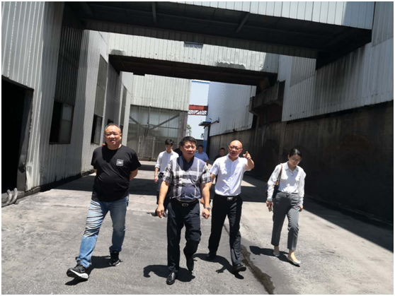 公司总司理张端清一行赴广西走访调研