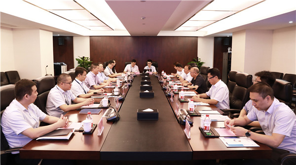 中航国际钢铁商业公司总司理王天军一行到访我司