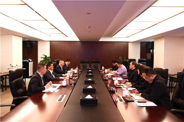 浙江省粮油食物收支口公司董事长袁承海到访我司