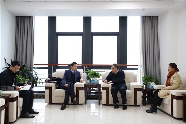 公司党委书记、董事长袁仁军走访丽水城投，，共话“配合富！！