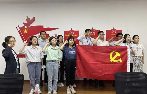 “4+1+N”事情法，，释放主题党日新活力——腾博汇游戏官网物流党支部组织开展6月“开展分享会”主题党日活动