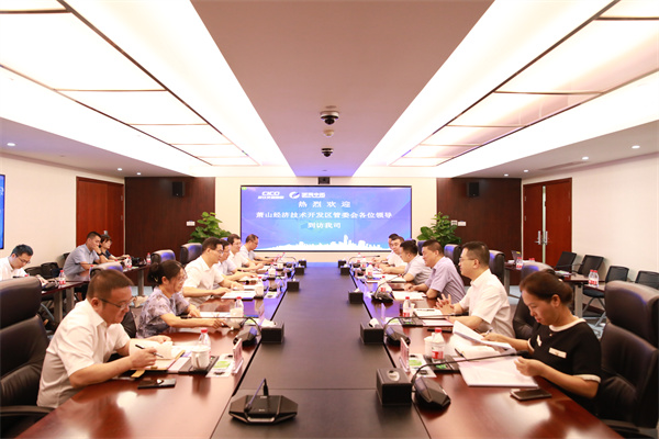 萧山区委常委、、、开发区党工委书记、、、管委会主任许昌调研我司