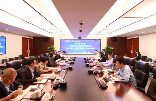 运达股份党委书记、、董事长高玲到访我司