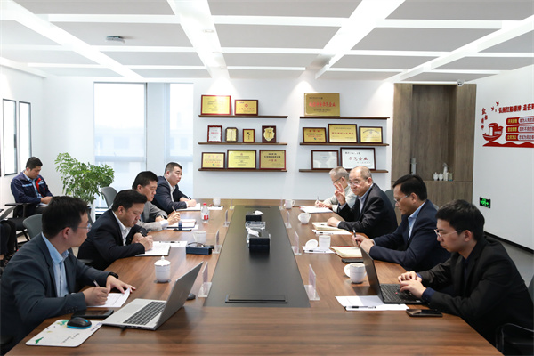 集团党委书记、、董事长俞志宏调研腾博汇游戏官网新质料