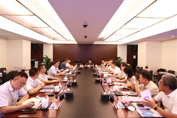 山西省介休市委副书记、、市长魏鹏耀一行到访我司