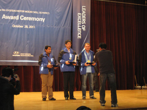 湖南瑞特刘华荣获现代汽车全球手艺角逐银奖