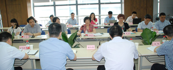 浙江物产集团周冠女总司理来我司检查“制度执行年”活动开展情形