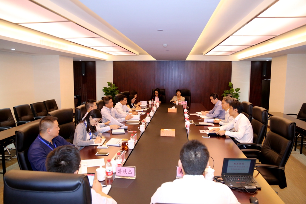 浙江省交通集团陈敏副总司理到公司调研指导