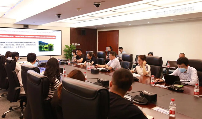 主题教育举行时 | 细讲深学真悟，，，公司向导深入下层讲党课